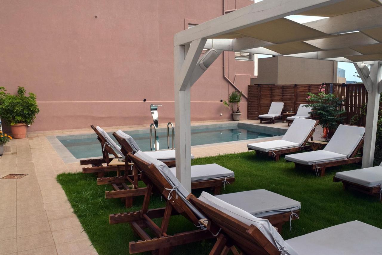 Mithos Premium Rooms Agia Marina Exteriér fotografie