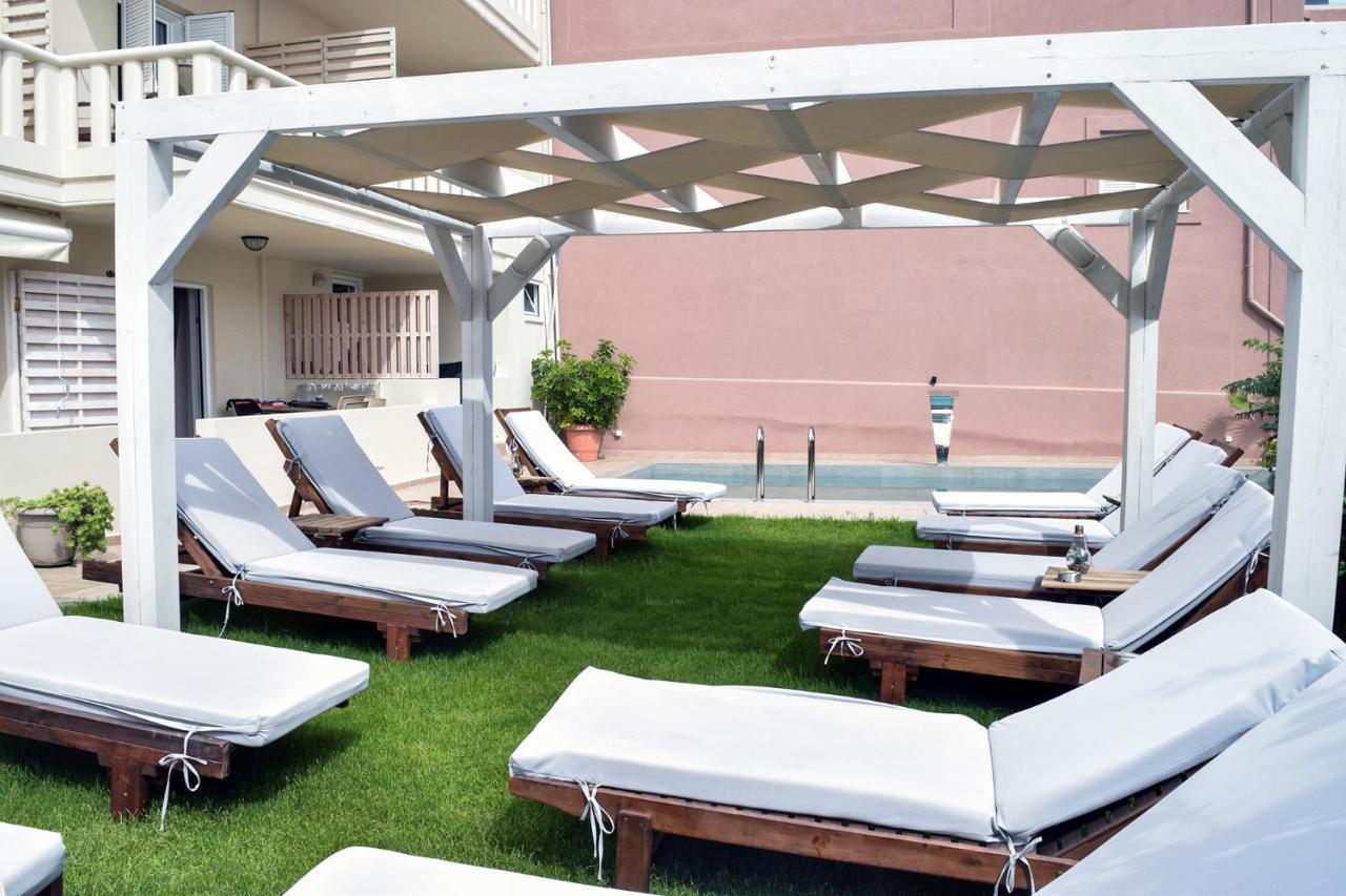 Mithos Premium Rooms Agia Marina Exteriér fotografie