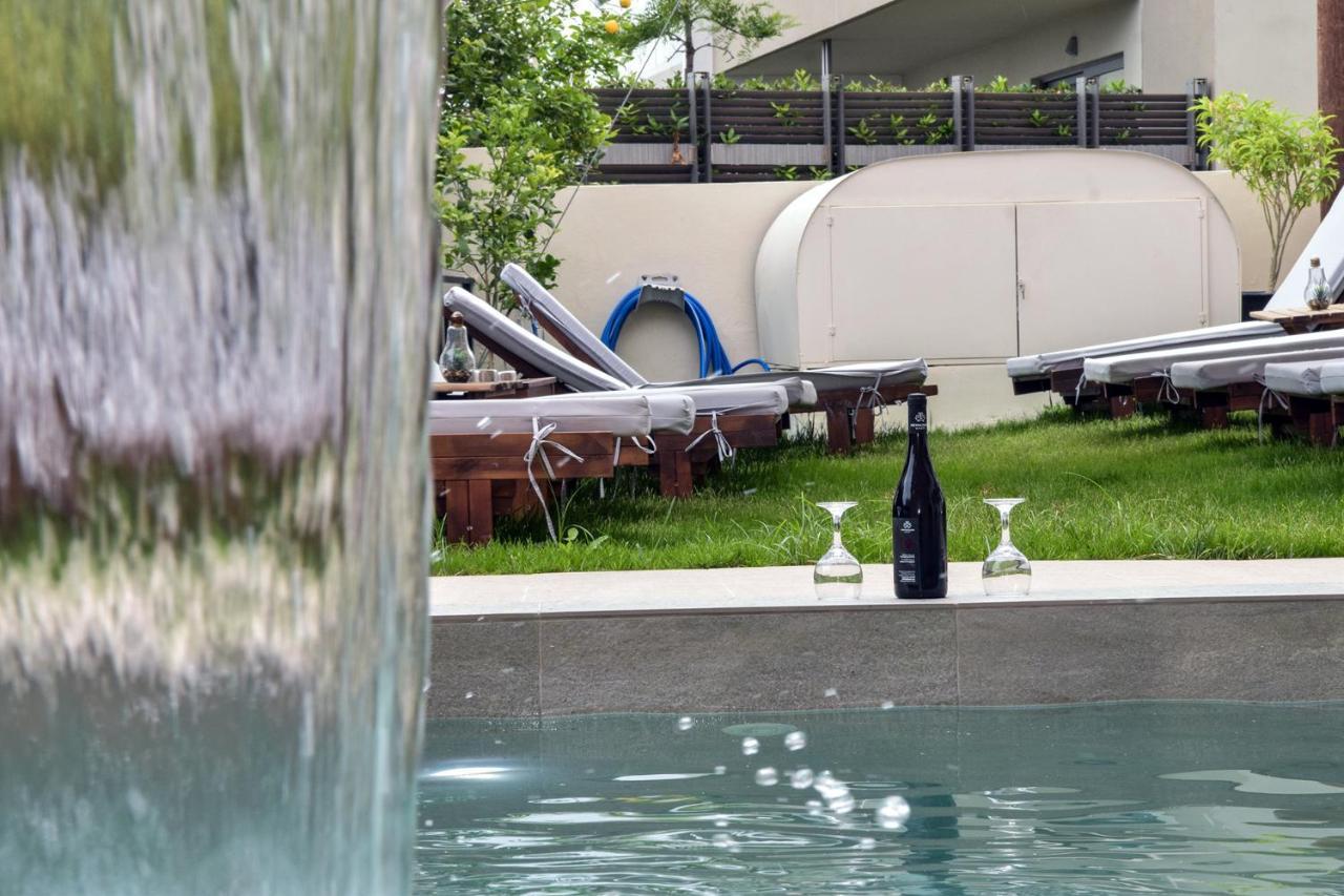 Mithos Premium Rooms Agia Marina Exteriér fotografie