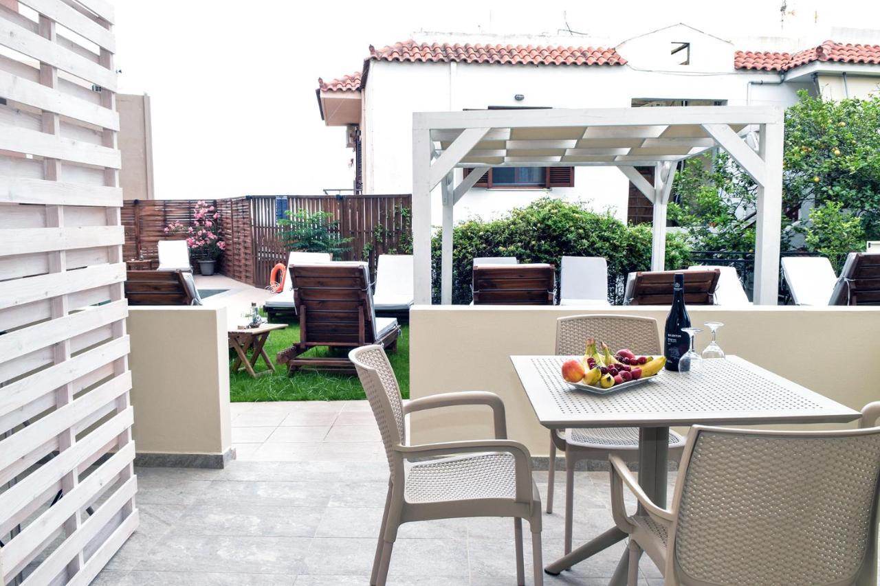 Mithos Premium Rooms Agia Marina Exteriér fotografie