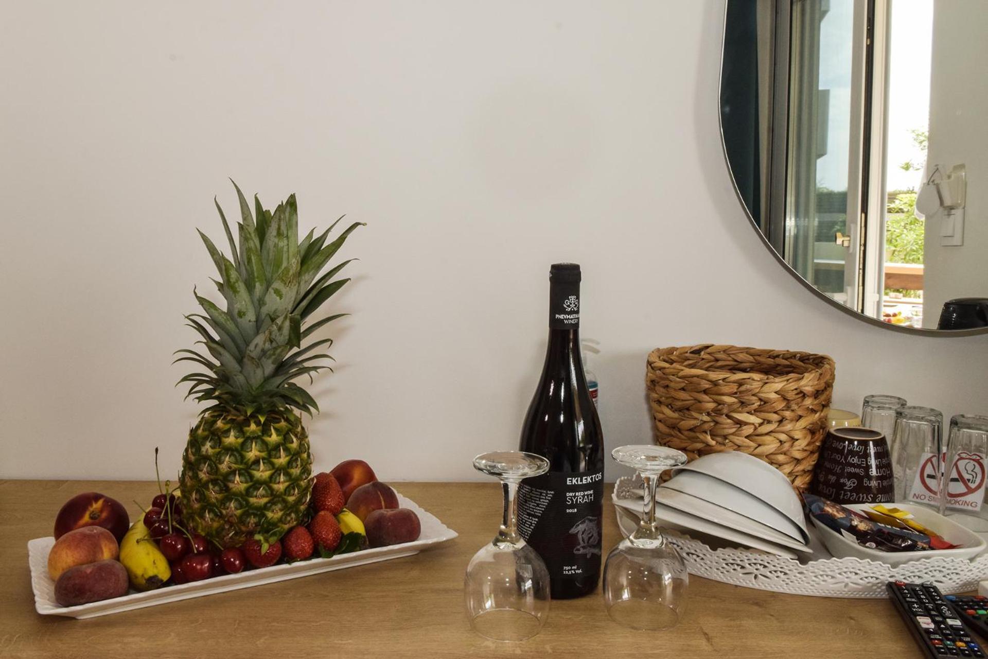 Mithos Premium Rooms Agia Marina Exteriér fotografie