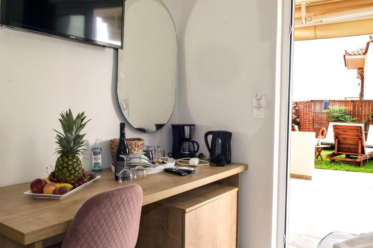Mithos Premium Rooms Agia Marina Exteriér fotografie